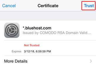 Email Ios 18 Trust Certificate