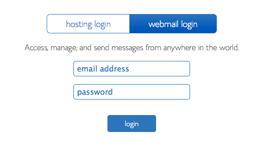 Email Roundcube 02 Login